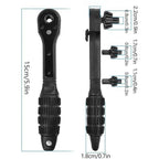 Drill Chuck Key with Ratchet Wrench for Universal Use (2010–2023)
