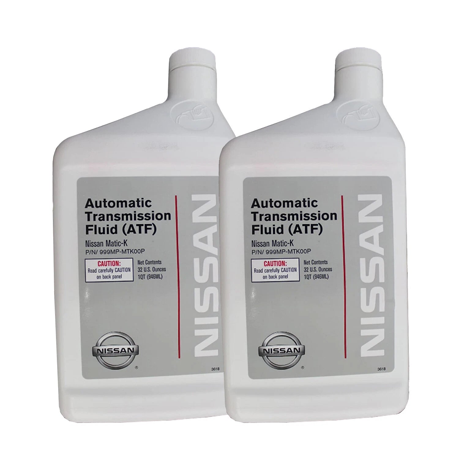 2X Genuine OEM Full Synthetic Automatic Transmission Fluid for