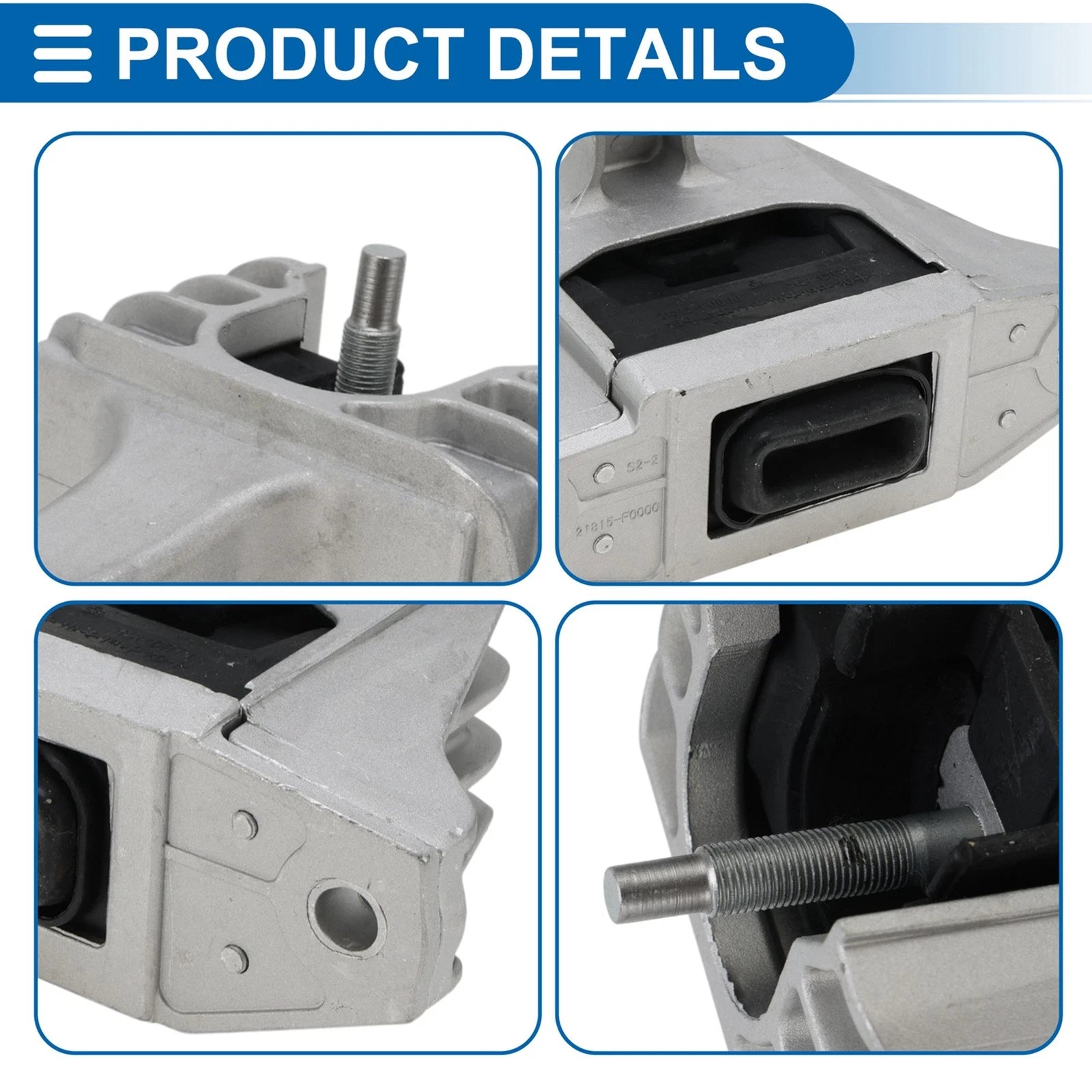 Hydraulic Right Engine Mount No. 21810AA000 for Hyundai Elantra 2.0L (2021–2025)