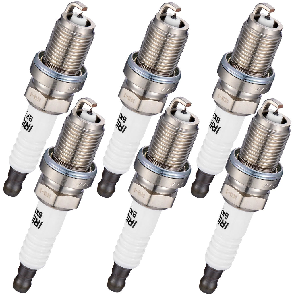 Set of 6 Spark Plugs for Audi allroad R8 RS5 RS6 S4 S6 TT TTS (2000–2023)