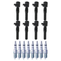 Set of 8 Ignition Coils & Spark Plugs for DeVille Mustang G30 V8