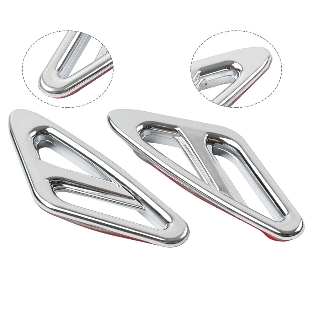 Chrome Front Mugguard Filler Accents for Honda GL1800 Goldwing (2001–2017)