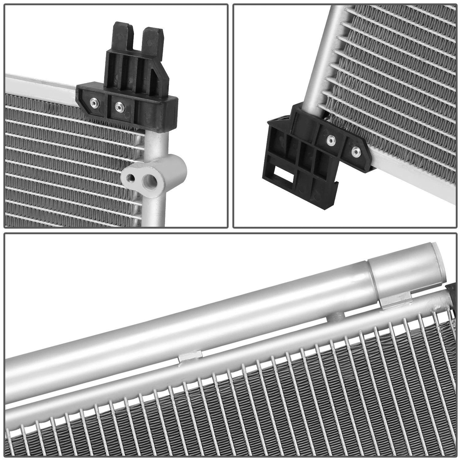 A/C Condenser for Lexus RX350 RX350L 2016–2019 (Factory Style Aluminum)