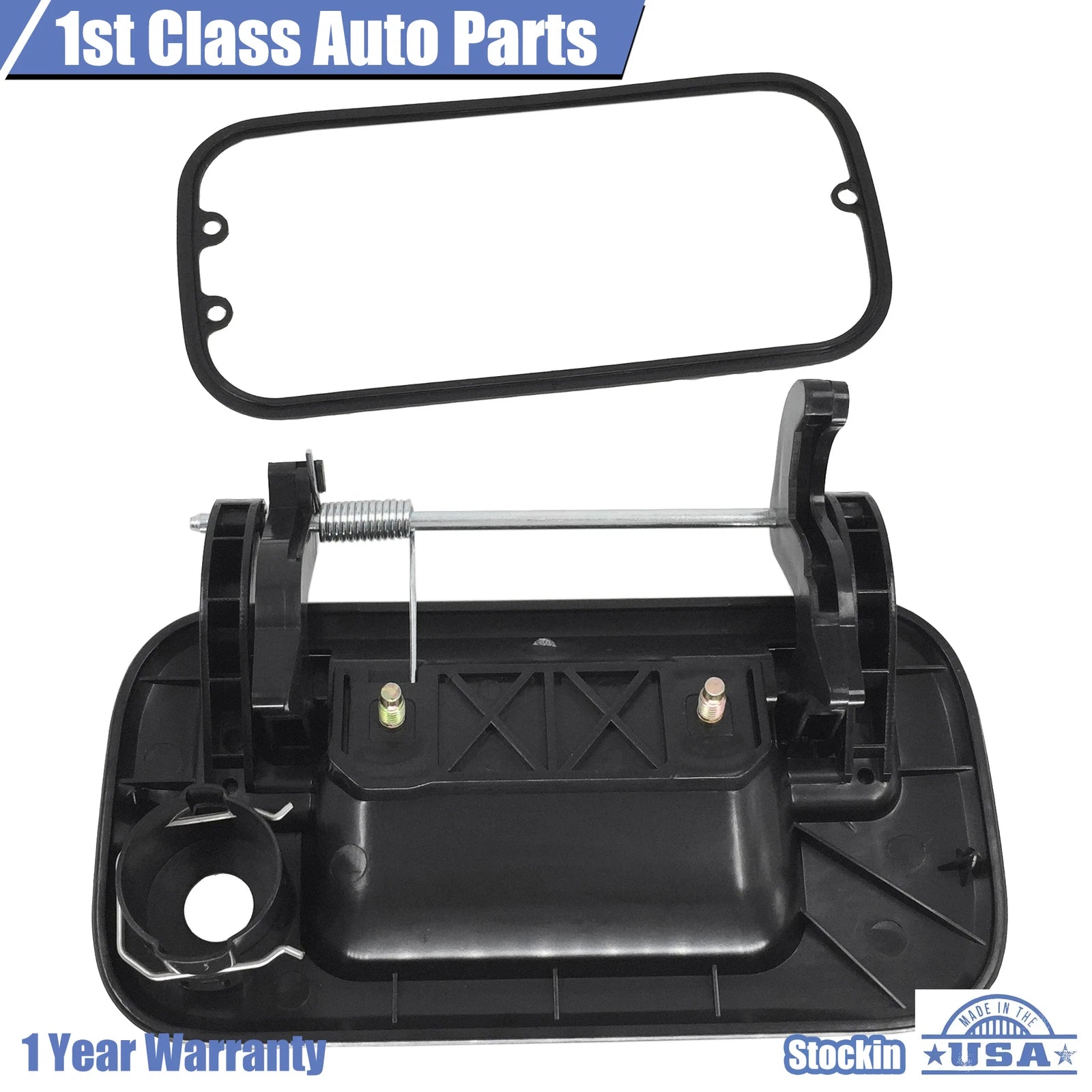 Textured Black Plastic Tailgate Handle for Ford F-150 F-250 F-350 F-450 F-550