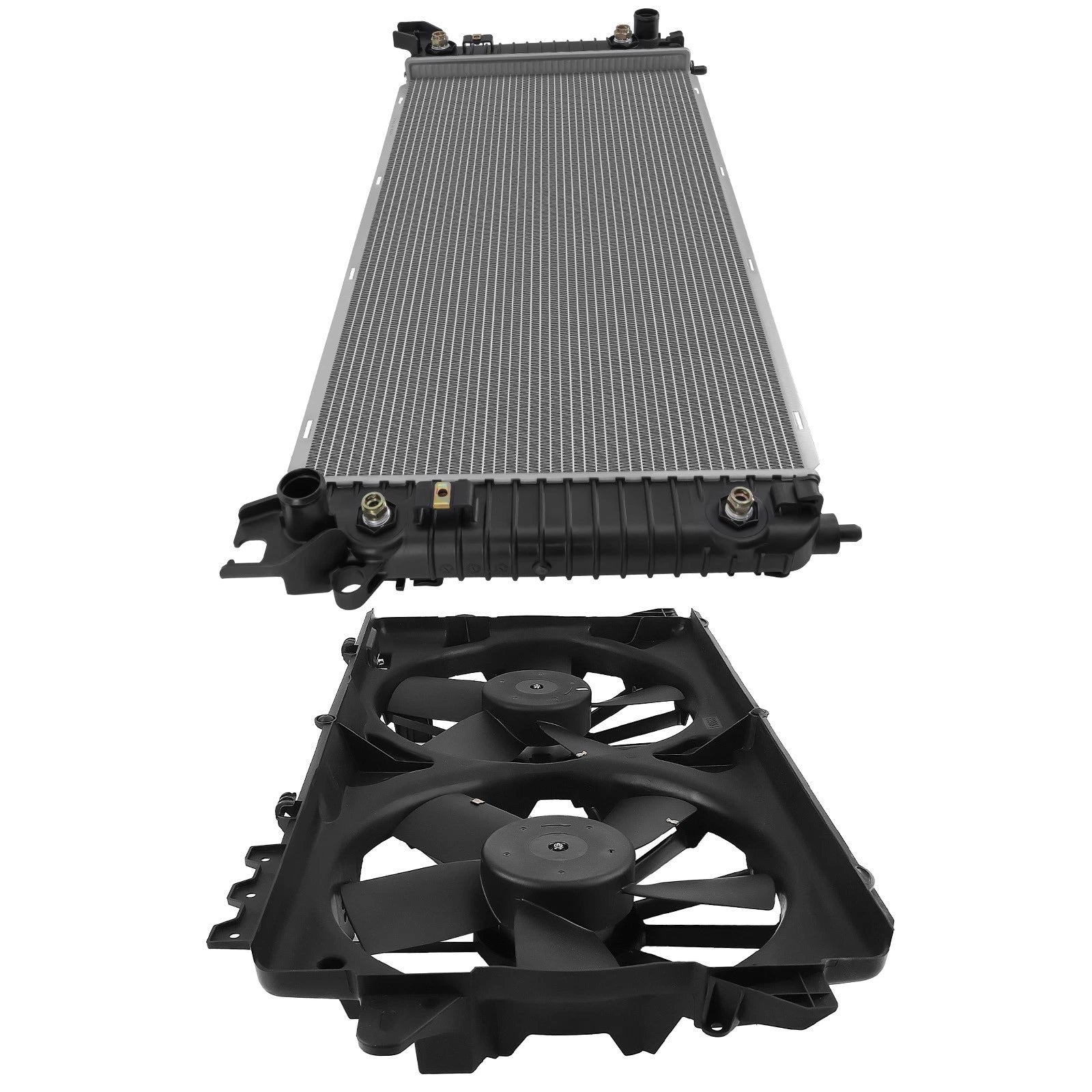 Radiator and Cooling Fan for Lincoln Navigator, Ford F-150 V8 (2010–2014)