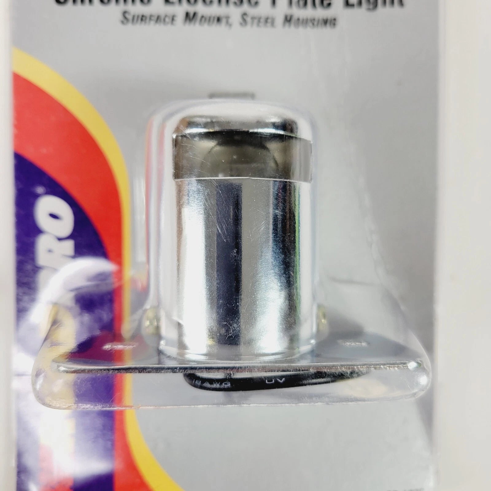 Chrome License Plate Light for Roadpro RP-107C (12V)
