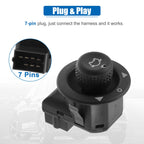 Power Mirror Control Switch for Ford Fiesta (1978–1980) 93BG-17B676-BA