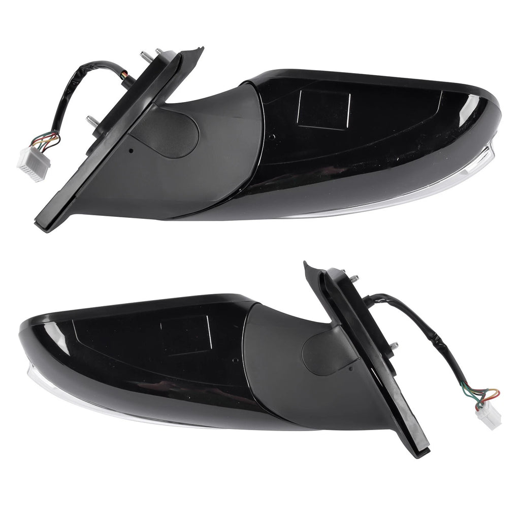 Power Heated Side Mirror Pair for Hyundai Sonata (2011–2014) - With Signal Light