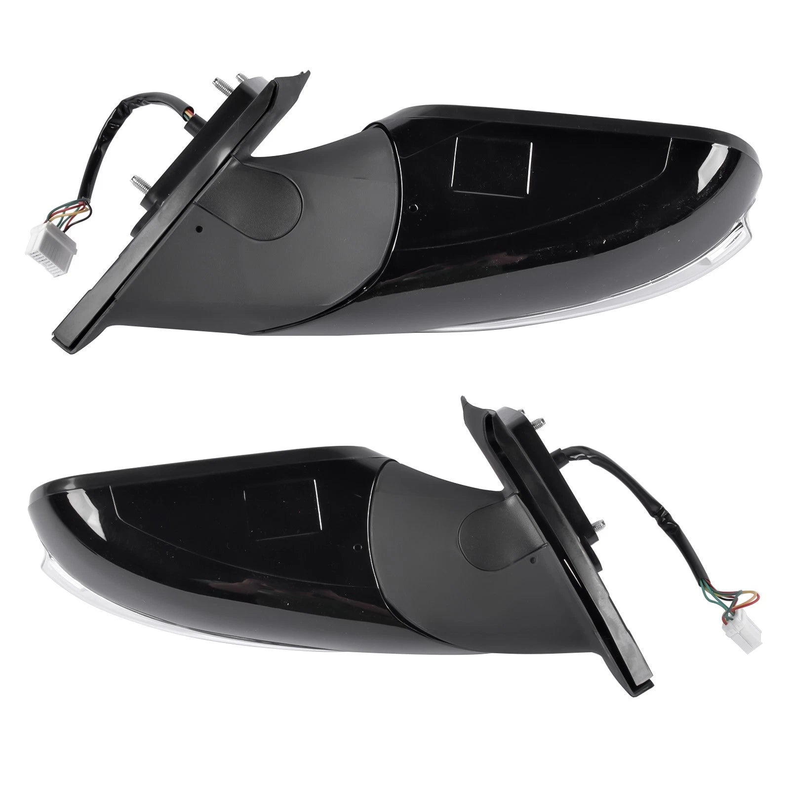 Power Heated Side Mirror Pair for Hyundai Sonata (2011–2014) - With Signal Light