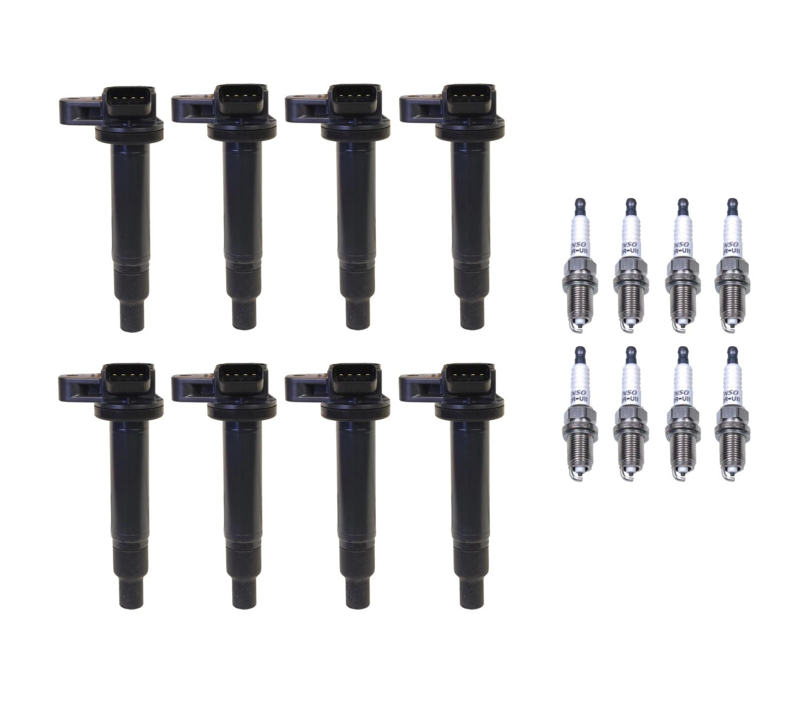 Denso 8 Ignition Coils for Toyota Lexus V8 (0.044 U-Groove Design)