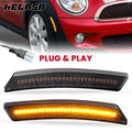 2X Front LED Fender Side Marker Lights for Mini Cooper (R55–R60)