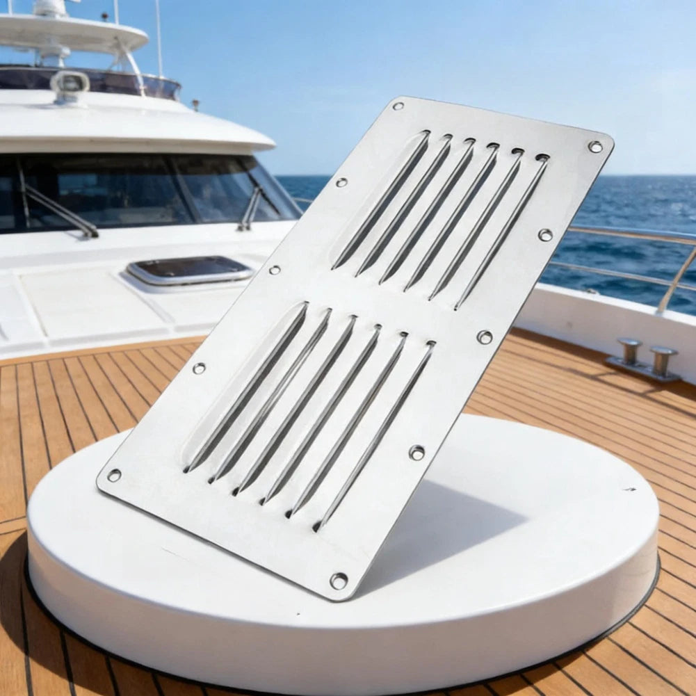 Ventilation Sheet for Marine Environments Stainless Steel (230 x 115 mm)