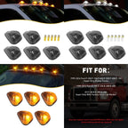Smoke LED Cab Roof Lights for Ford F-250 F-350 Super Duty (2008–2016)