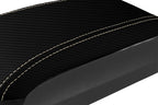Console Lid Armrest Cover for Jeep Patriot (2009–2017) Carbon Fiber