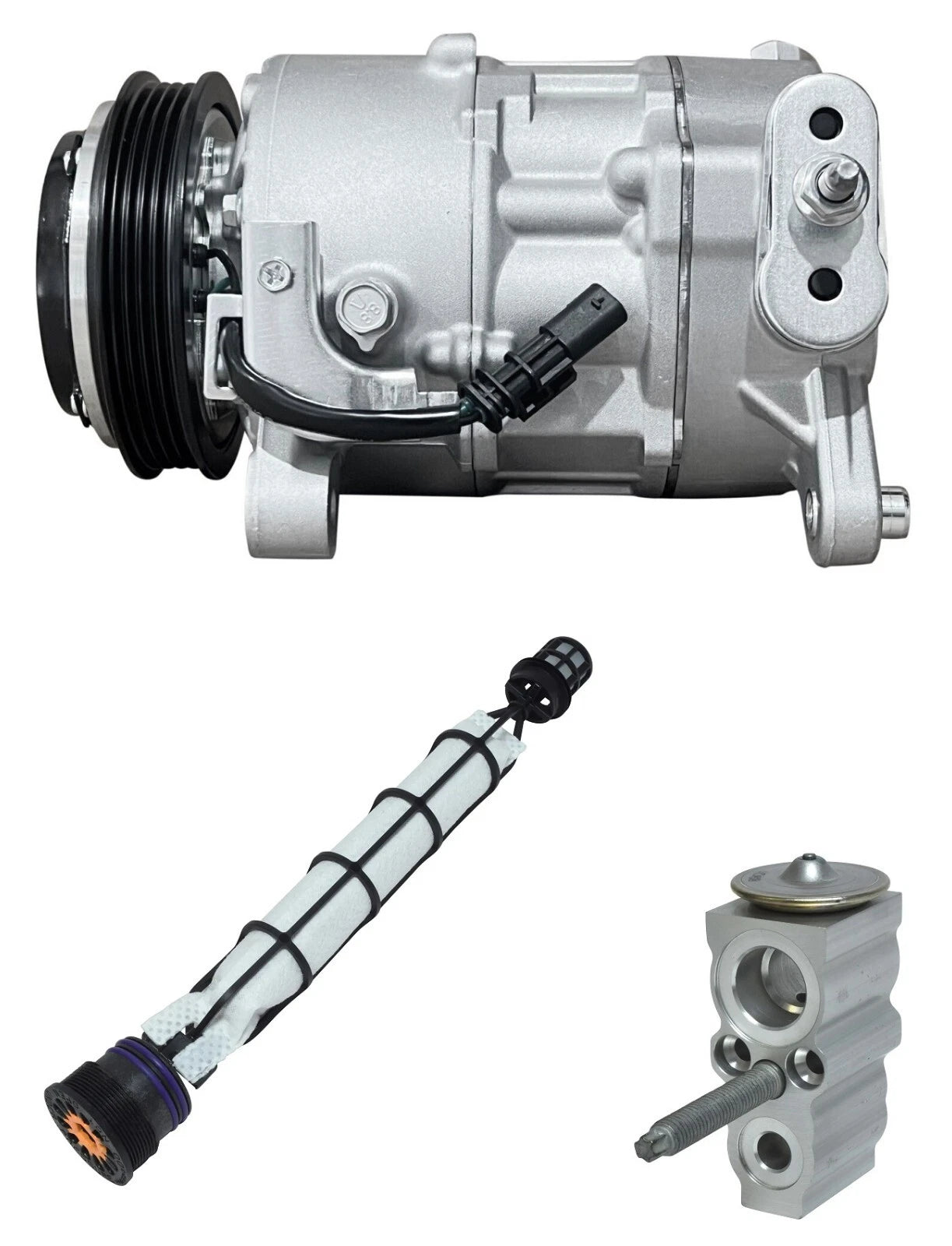 AC Compressor Kit Replacement for GMC Yukon 5.3L 6.2L (2021–2021)