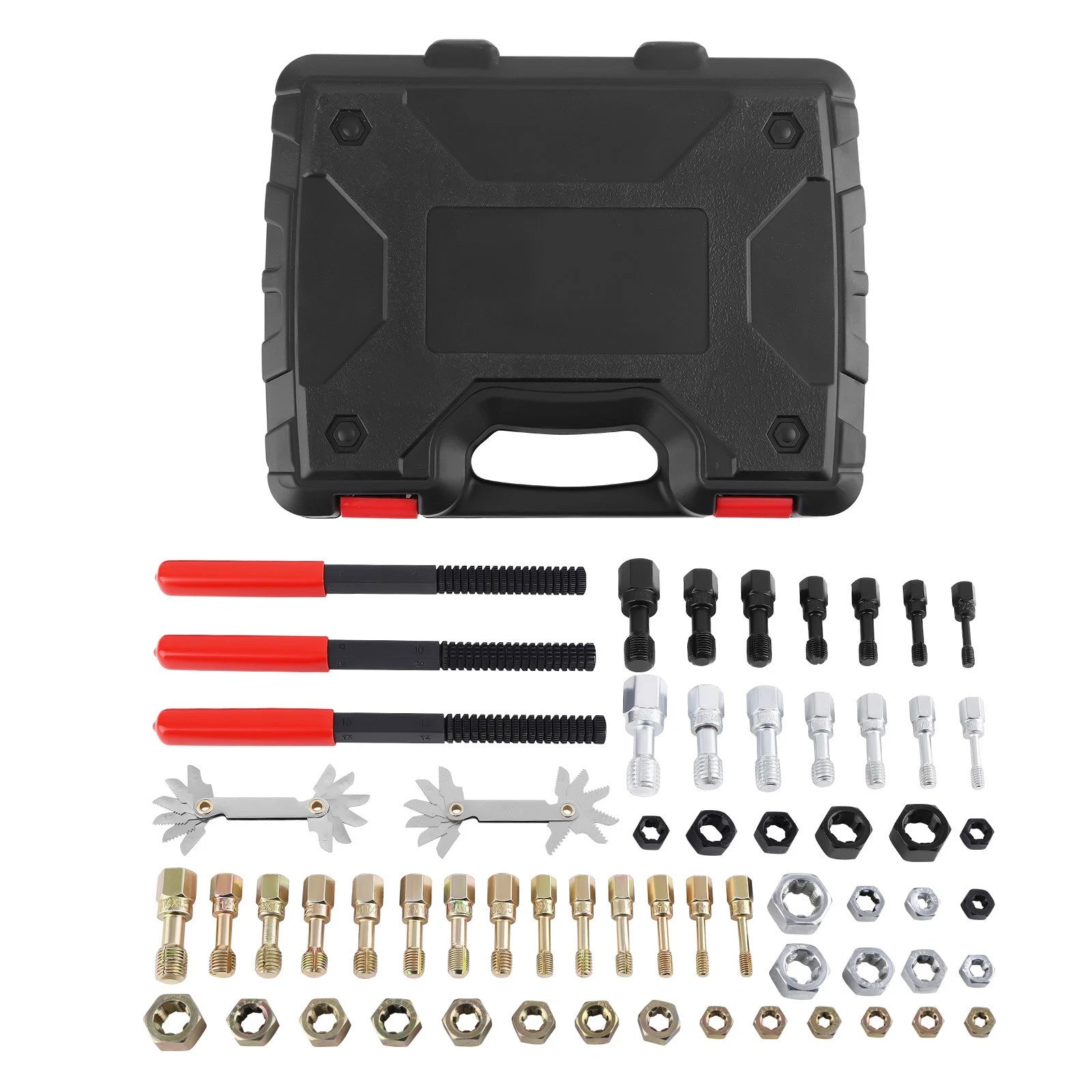 61PCS Thread Chaser Set for Automotive Rethreading (Universal)