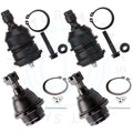 4X Suspension Front Lower Upper Ball Joint Kit for Ford Ranger (1998–2011)