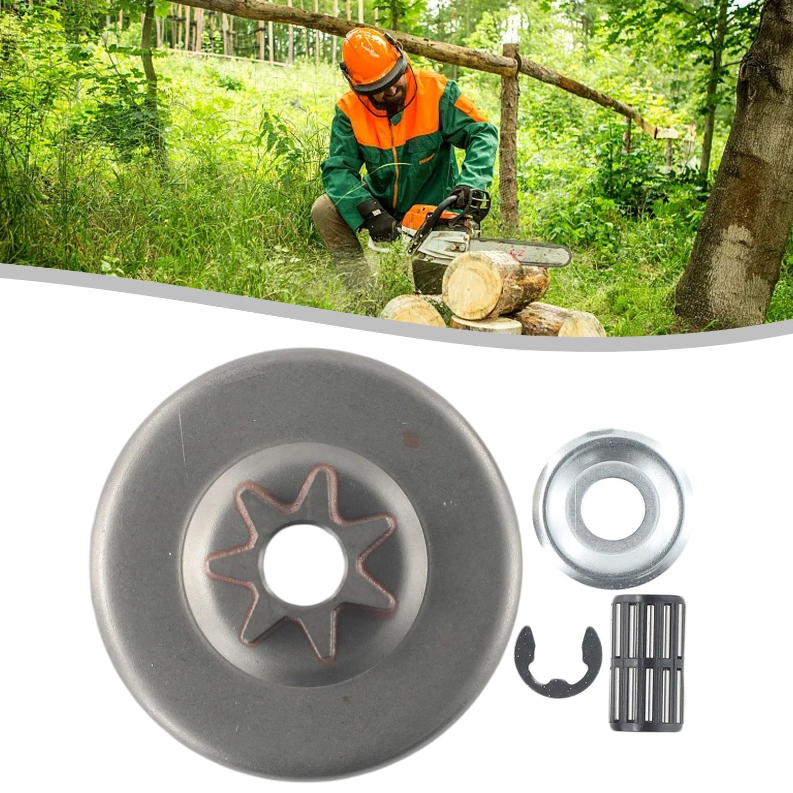 Set of 1 Clutch Drum Kit for Stihl 028 028AV 028WB (Replace 1118 640 2001)