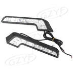 6-LED Daytime Running Lights Universal Euro Style 7-Tube Pair