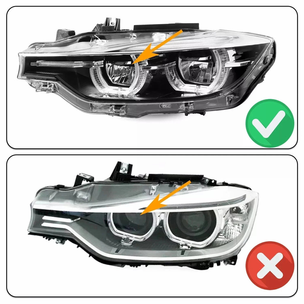 LED Headlight w/o AFS for BMW 3 Series F30 320i 340i 330i (2016–2019)