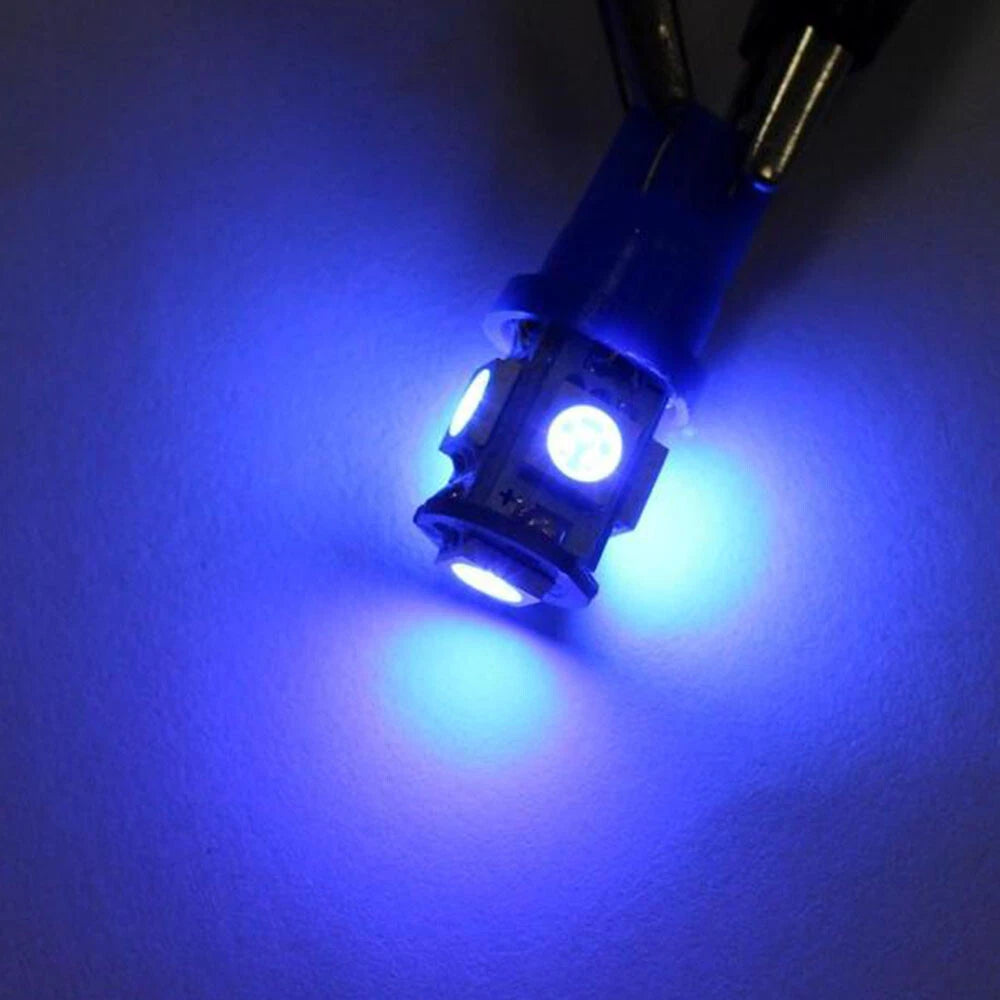 2X T10 168 194 Blue LED Instrument Panel Gauge Light for Dodge Ram