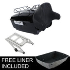 King Trunk Backrest Rack Mount for Harley Touring Electra Glide (2014–2026)