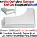 Transom End Cap for StarCraft Boat (Right Side)