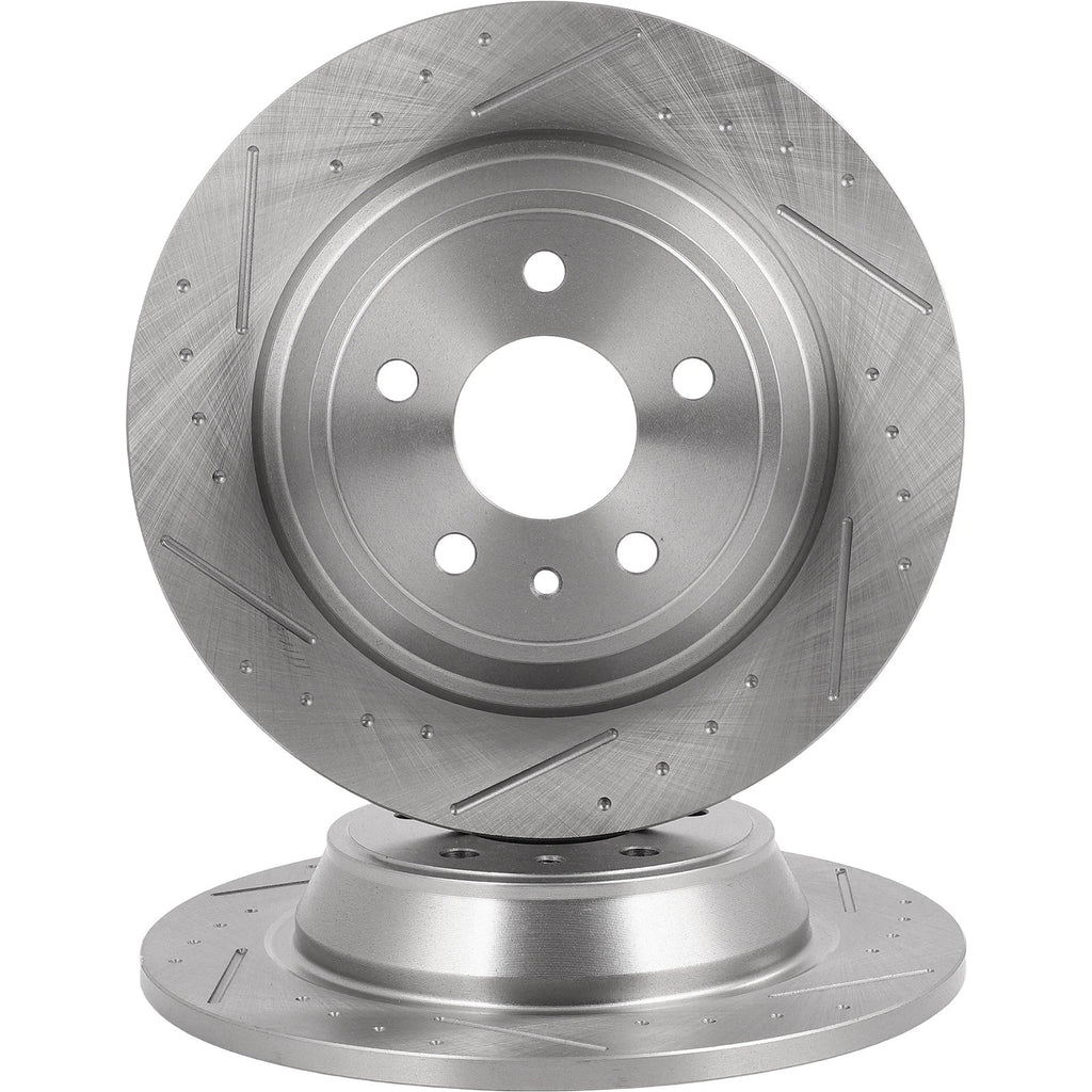 Rear Brake Rotors for Ford Fusion Lincoln MKZ Hybrid (2013–2016) 54194