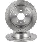 Rear Brake Rotors for Ford Fusion Lincoln MKZ Hybrid (2013–2016) 54194