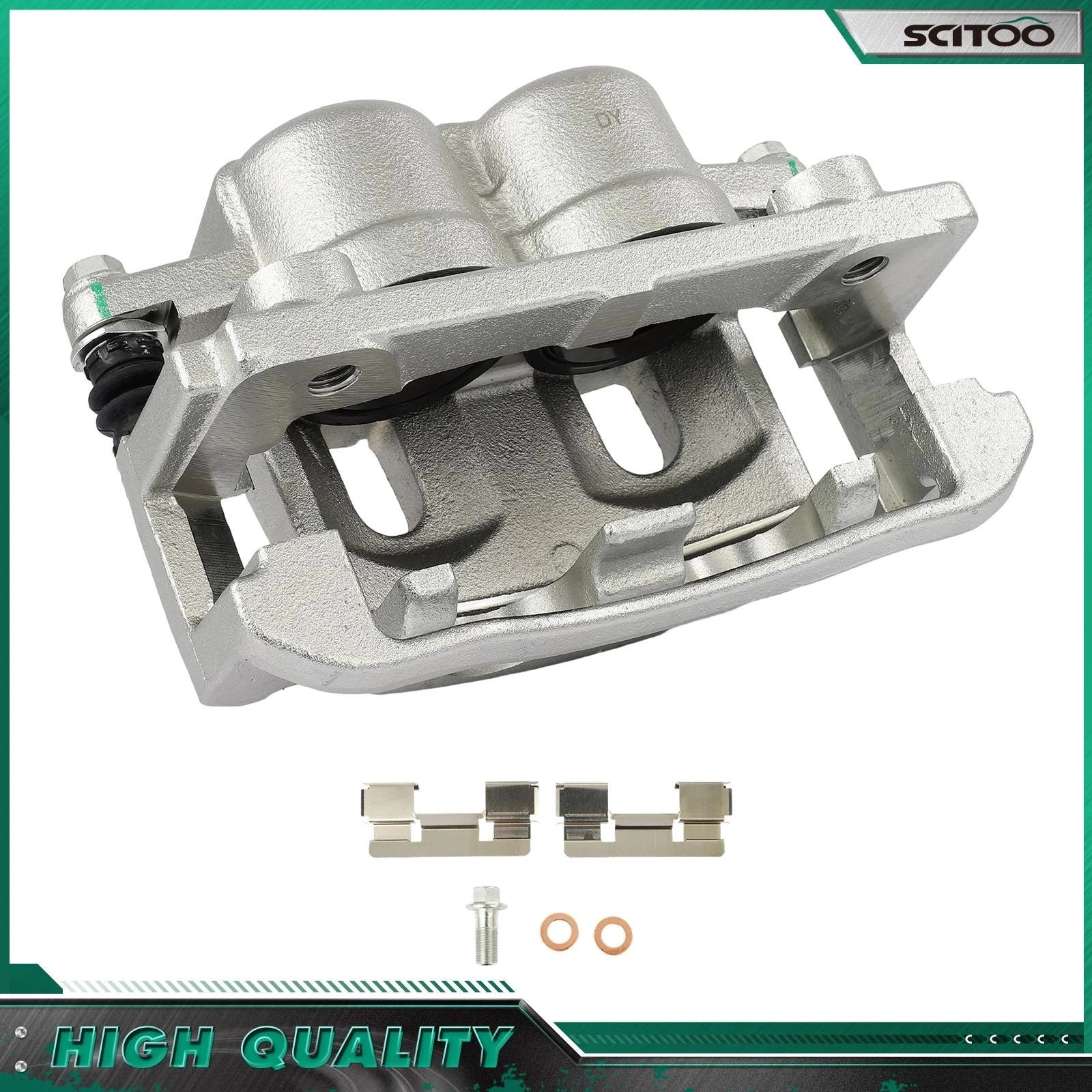 Front Right Brake Caliper w/ Bracket for Nissan Titan (2004–2007)