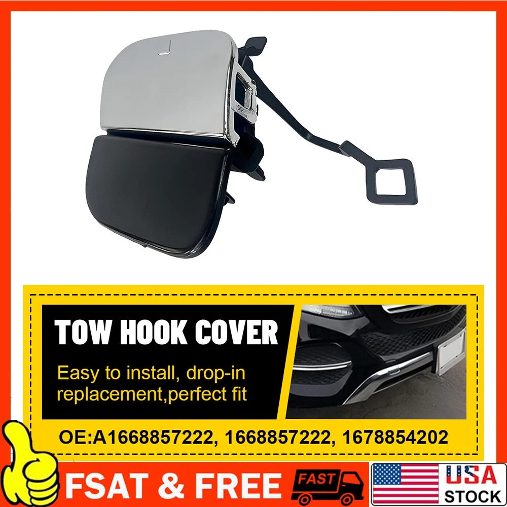 Tow Hook Eye Cover for Mercedes-Benz GLE350 (2016–2018)