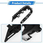 1 Pc Fog Light Grill for Buick Lacrosse (2019) No. 84158998 Black