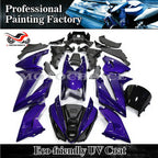 Blue Carbon Fiber Fairing Kit for Suzuki GSX8R (2024–2026) GSX-8R ABS Bodywork