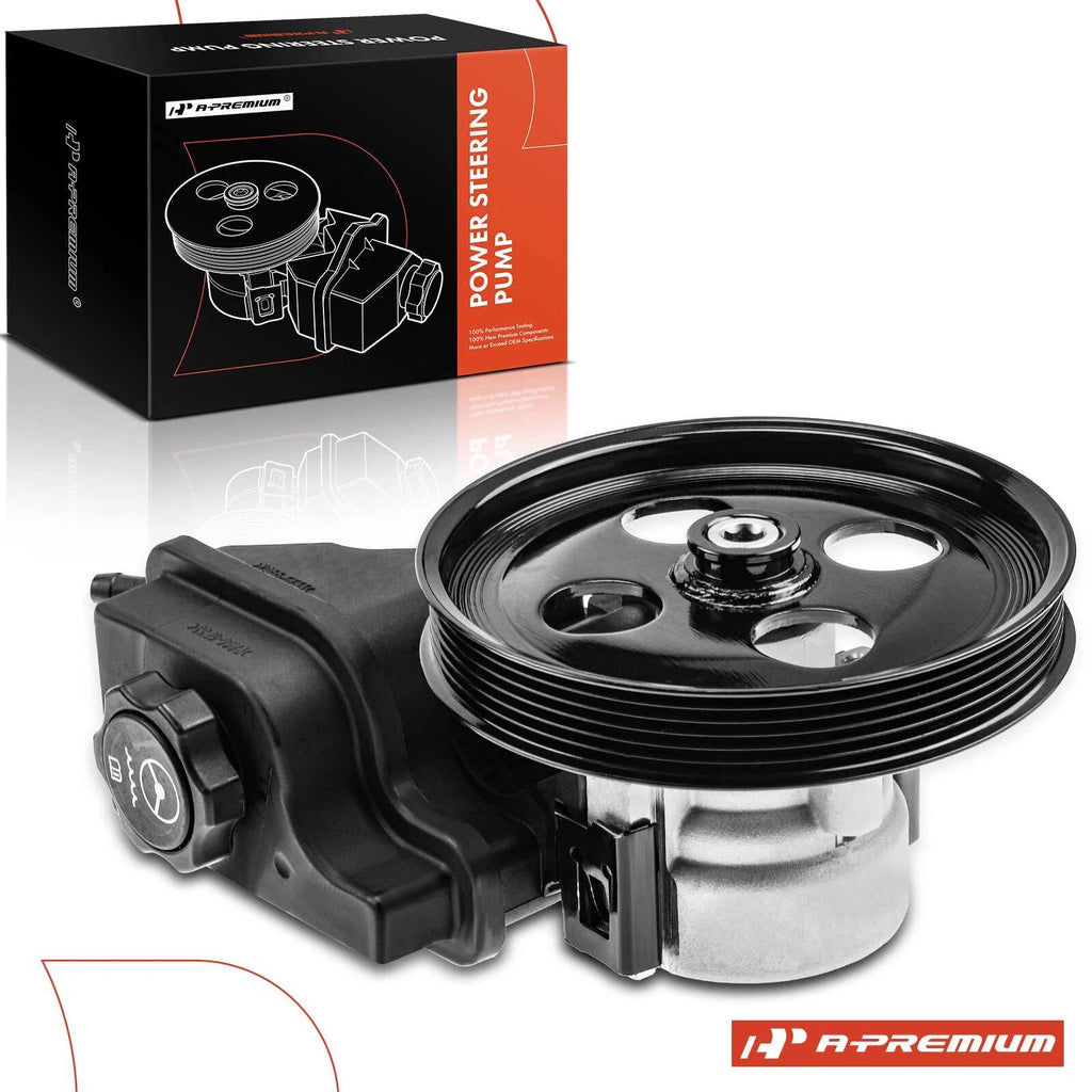 Power Steering Pump with Pulley & Reservoir for Buick Lucerne (2006–2011)