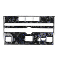 Forged Blue CD Panel Frame Cover Trim for Infiniti Q50 Q60 (2014-2019)