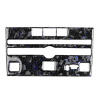 Forged Blue CD Panel Frame Cover Trim for Infiniti Q50 Q60 (2014-2019)