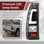 LED Tail Lights for Chevy Silverado GMC Sierra 1500 2500 HD 3500 (1999–2006)
