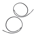 2x L&R Roof Molding Trim for Toyota Prius C 2012-2019 75552-52190 75551-52210