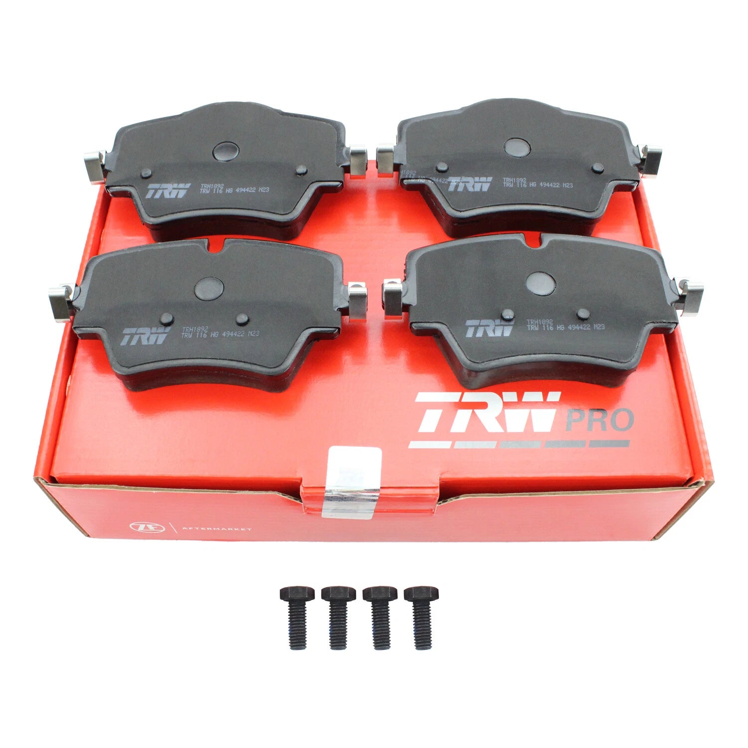 Set of 4 TRW Pro Front Low Metallic Brake Pads for BMW F48 F44 F39 G01 G02 Mini F54