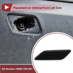 Front Left Washer Nozzle Cover for Honda CR-V 2015-2017 Black 1 x Cap