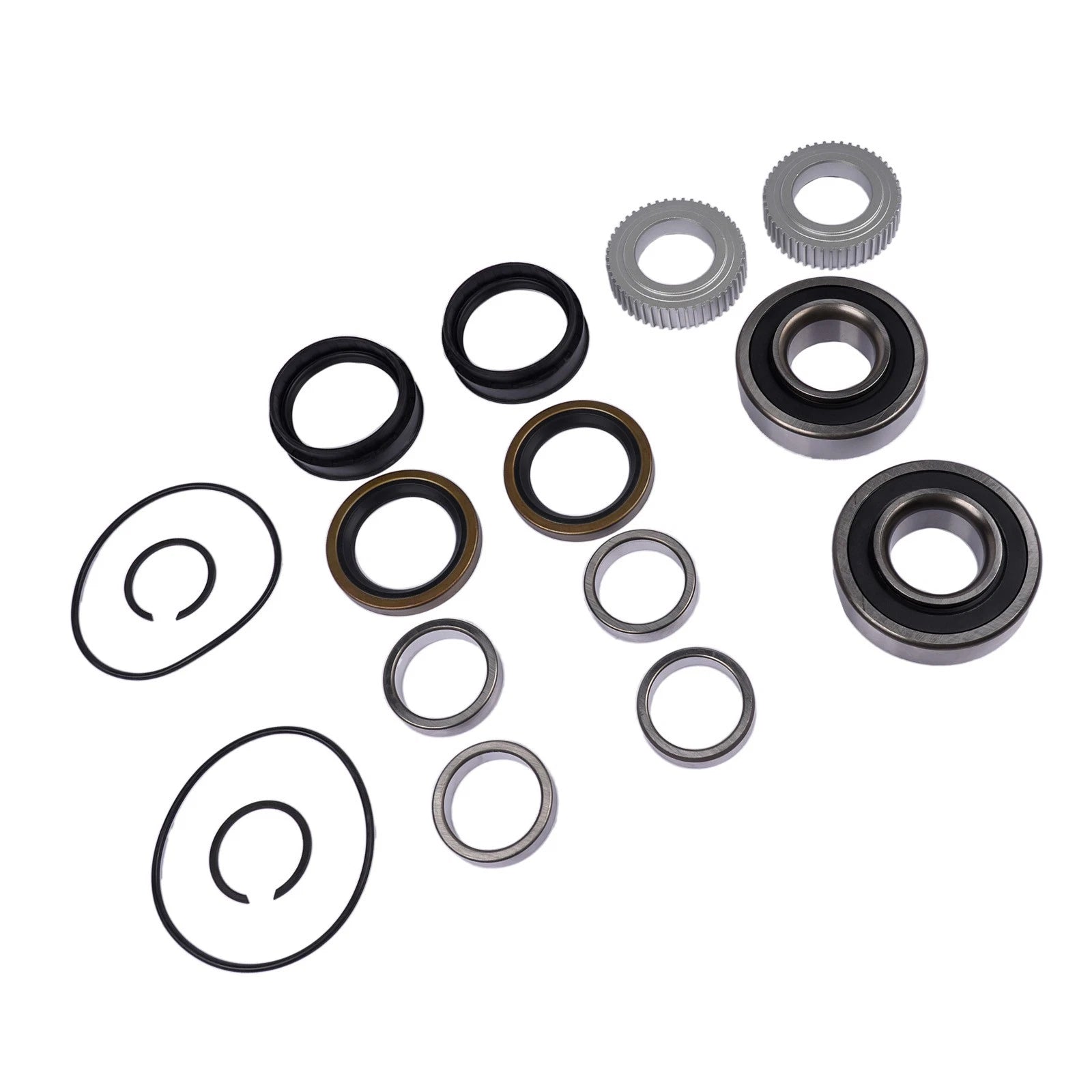 Set of 2 Rear Wheel Bearing Seal Rings for Toyota 4Runner Tacoma Tundra (1995–2006)