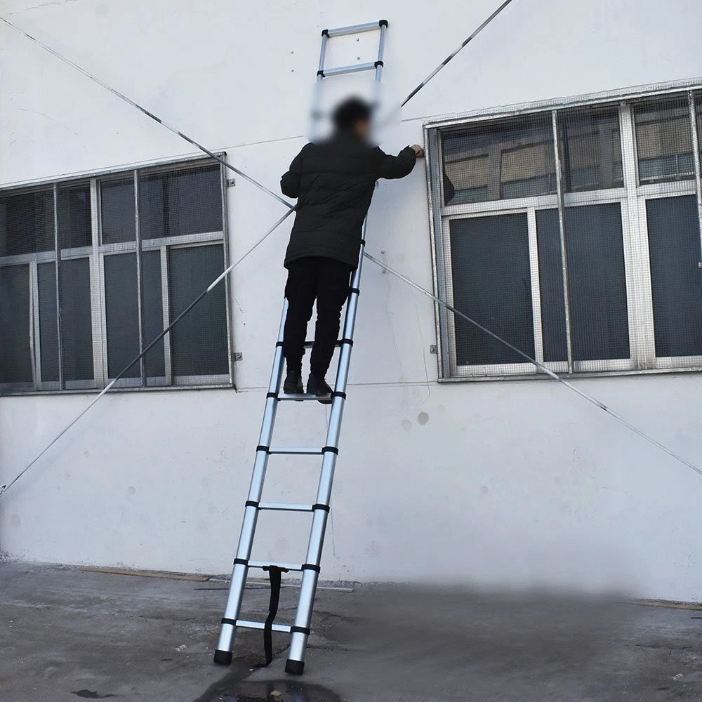 Telescopic Extension Ladder for Multi-Purpose Use (10.5-14.5FT)