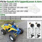 Complete Upper & Lower Ball Joint Set for Suzuki Quadracer 500 LT500R (1987–1990)