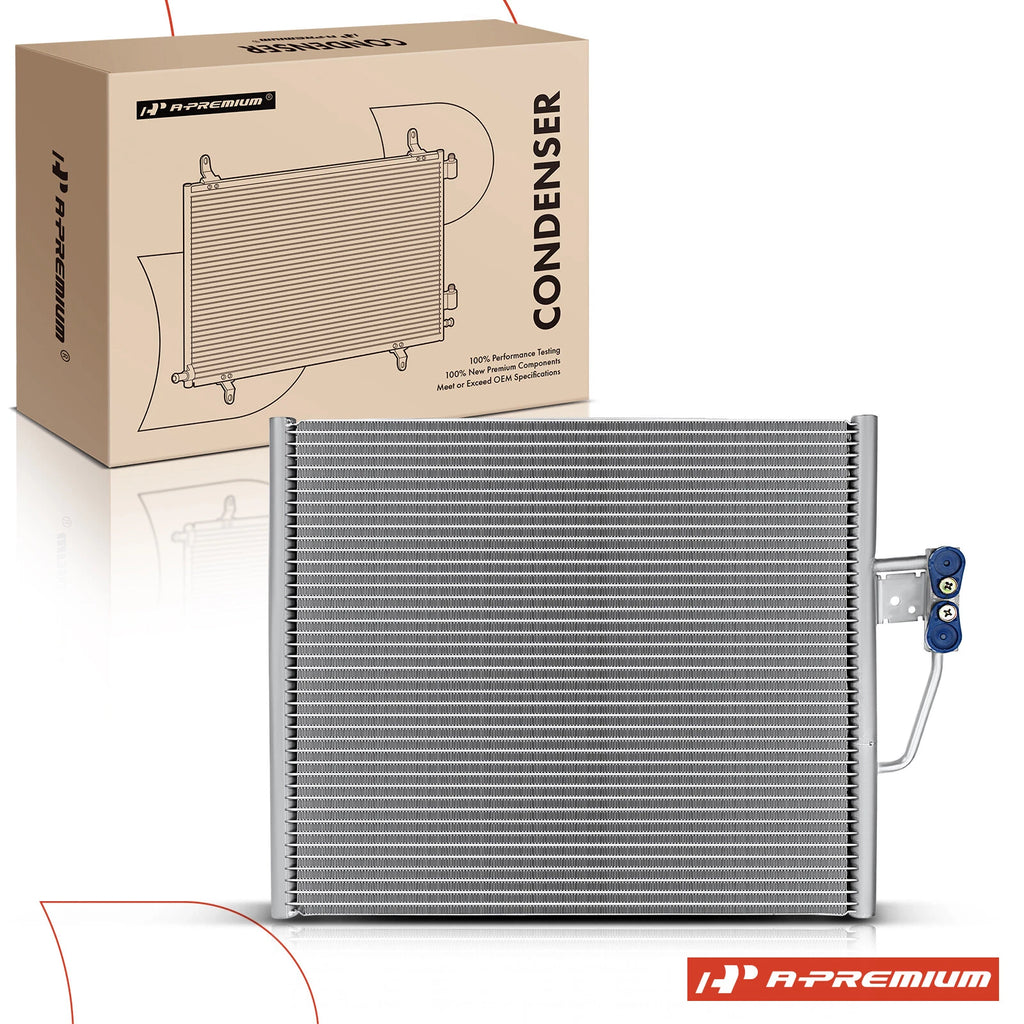A/C Condenser for BMW E39 525i 530i 528i M5 E52 Z8 (1998–2005)