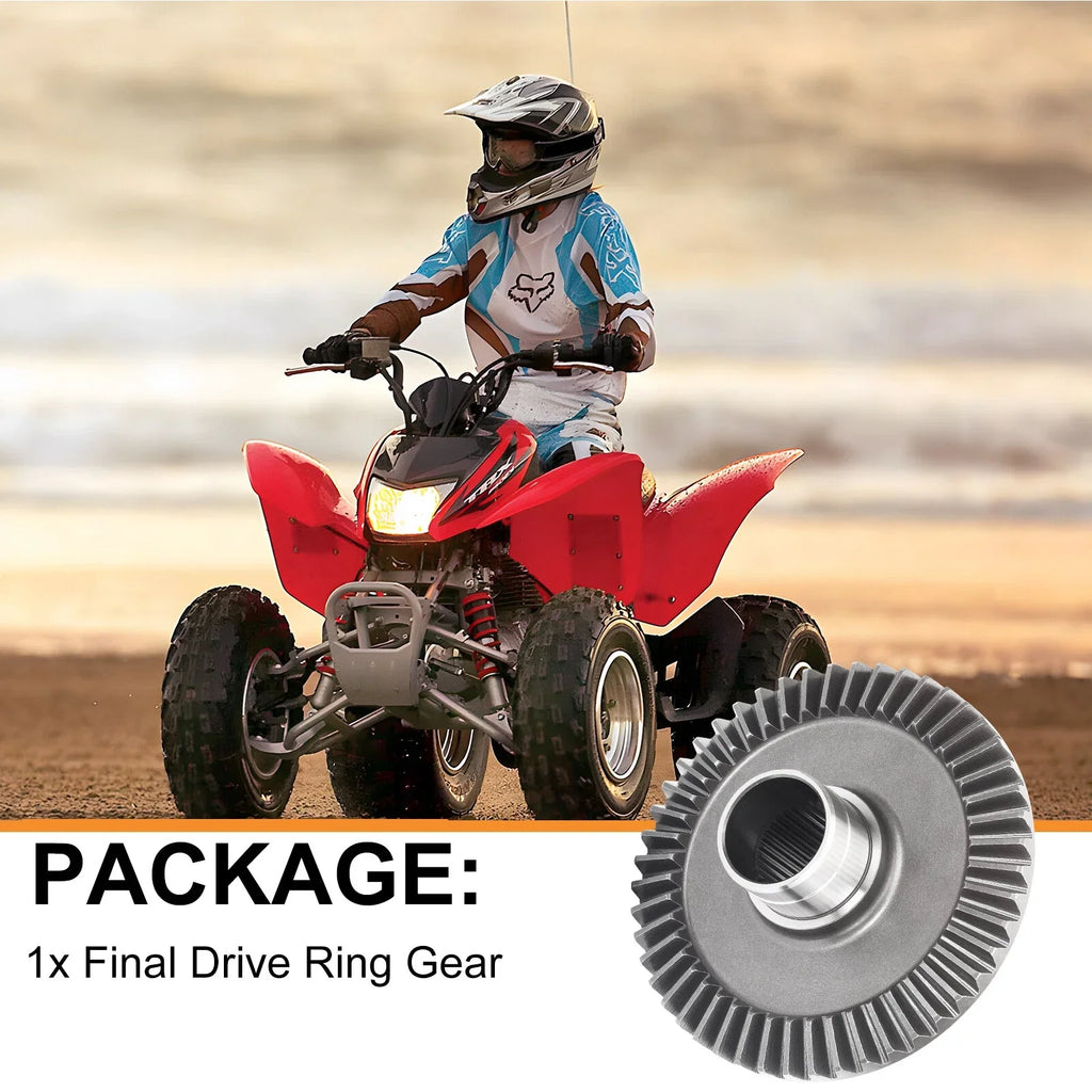Rear Final Drive Ring Gear for Honda Recon 250 TRX250 TE/TM (1997–2023)