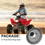 Rear Final Drive Ring Gear for Honda Recon 250 TRX250 TE/TM (1997–2023)