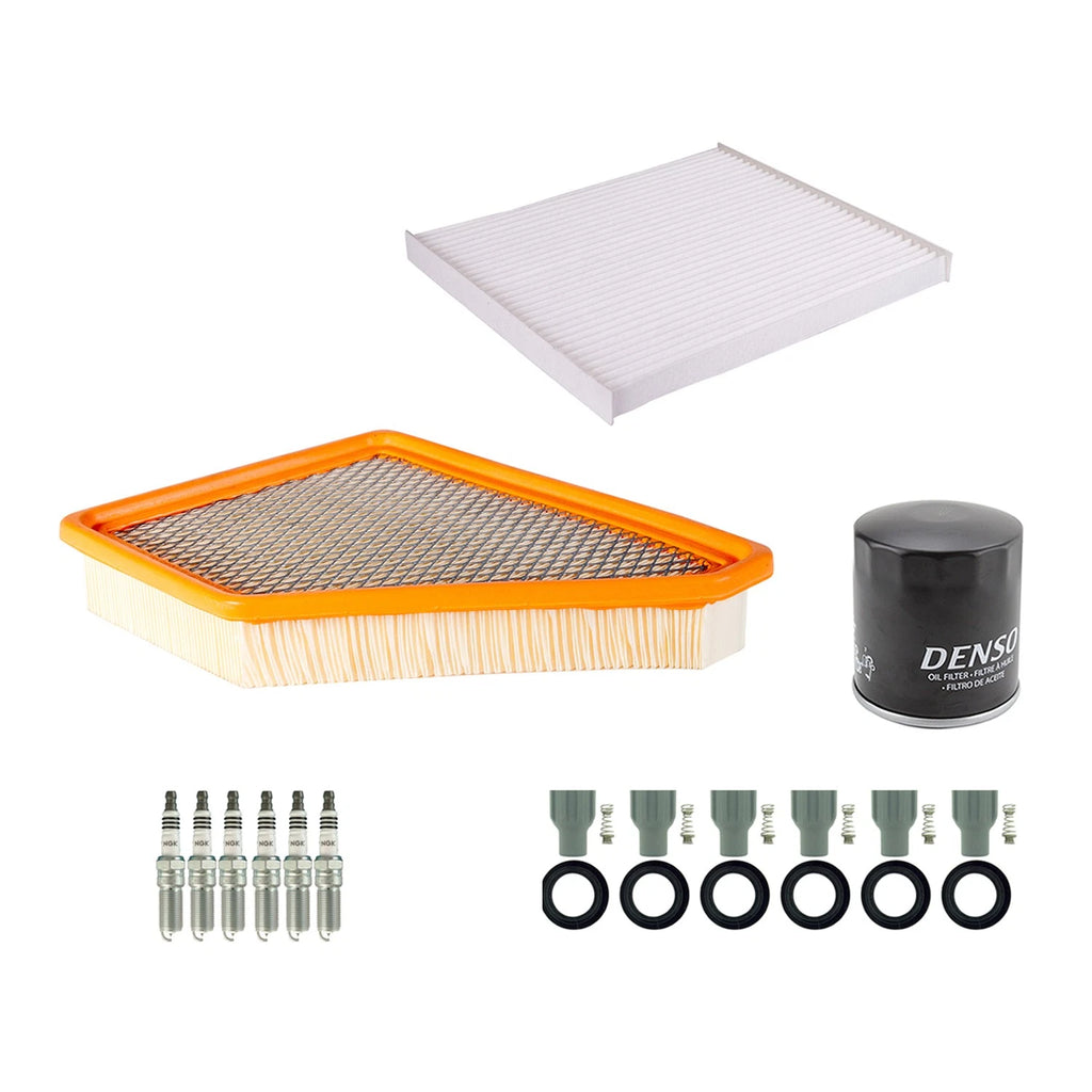 Tune Up Kit with 6 NGK Spark Plugs & Boots for Equinox Terrain (2005–2010)