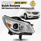HID/Xenon Headlight for Buick Enclave (2013–2017) Passenger Side