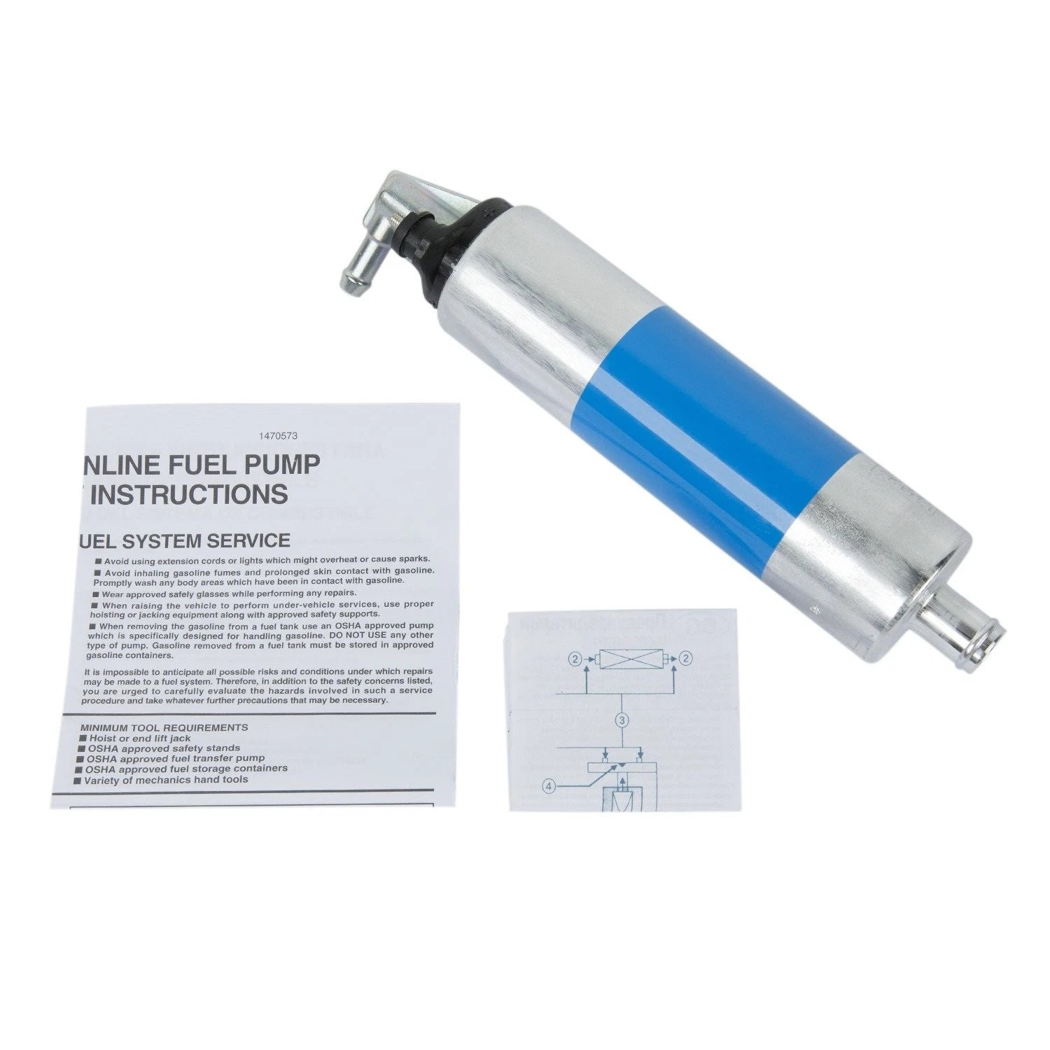 Delphi FE0346 Electric Fuel Pump for Chrysler Crossfire/Mercedes-Benz SL600 (2004–2008)