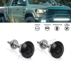 Aluminum Bumper Quick Release Fasteners Set for Ram Truck (2009–2018)